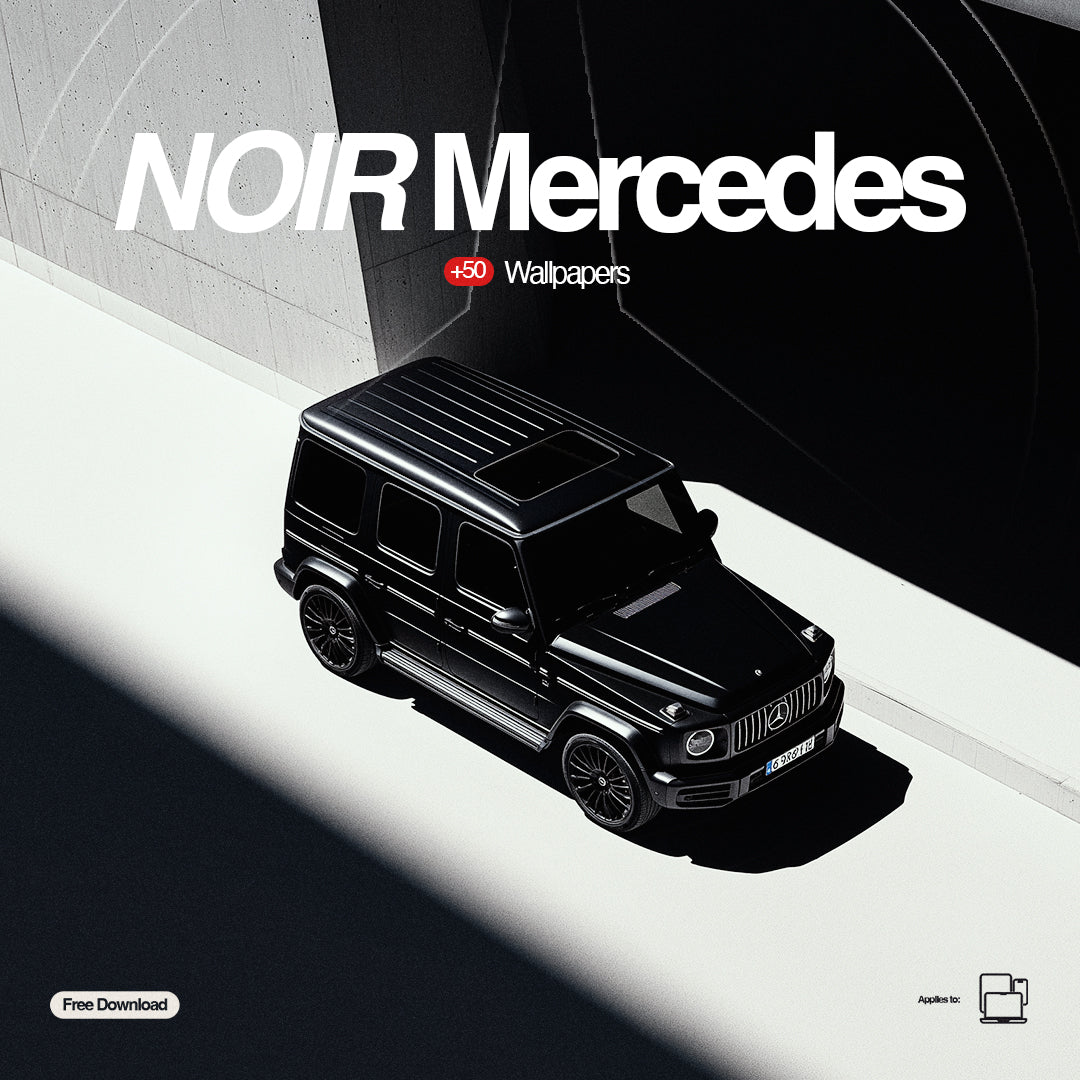 Free +50 NOIR Mercedes AMG Wallpapers (Desktop/Phone)
