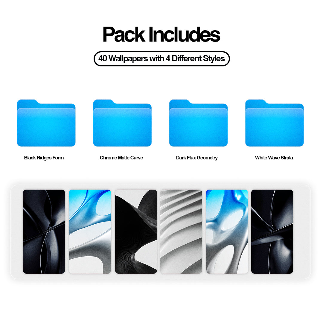 +40 NeoForm 3D Wallpapers (Mobile/Deskop)