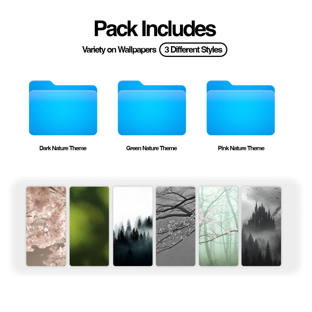 Free +100 Soft Nature Wallpapers (Mobile/Desktop)