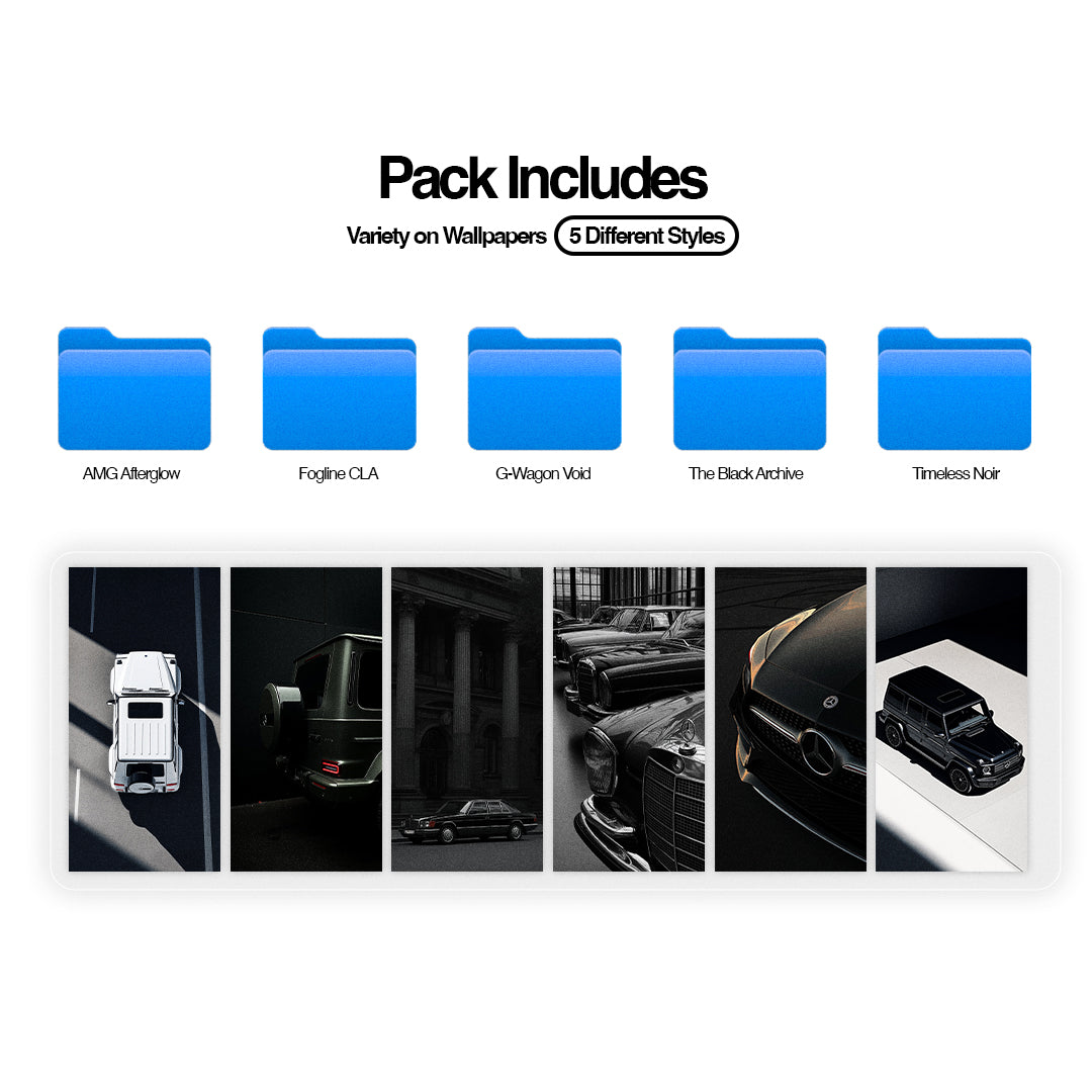 Free +50 NOIR Mercedes AMG Wallpapers (Desktop/Phone)