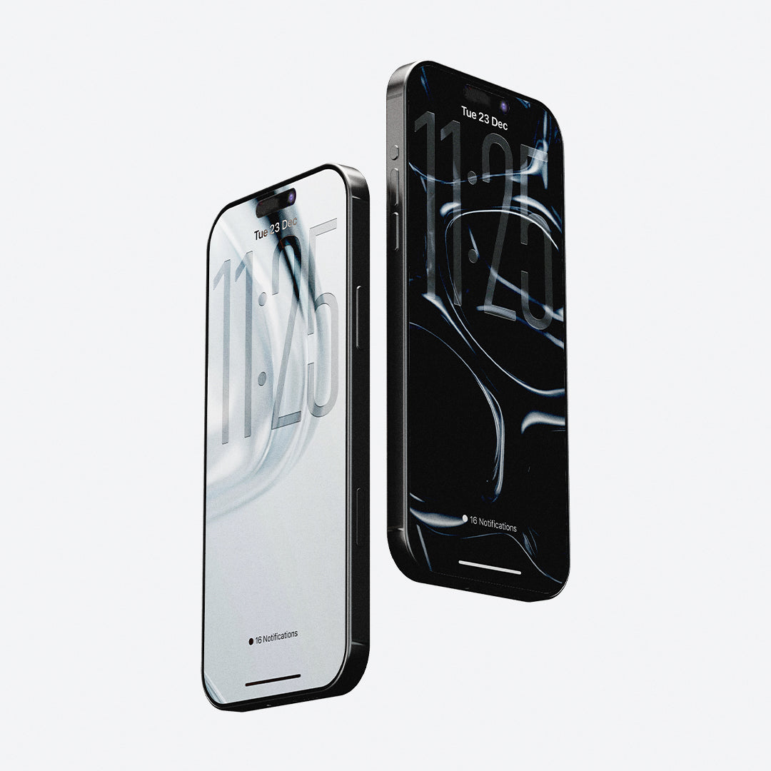 +80 Liquid Glass Wallpapers (Phone - Desktop)