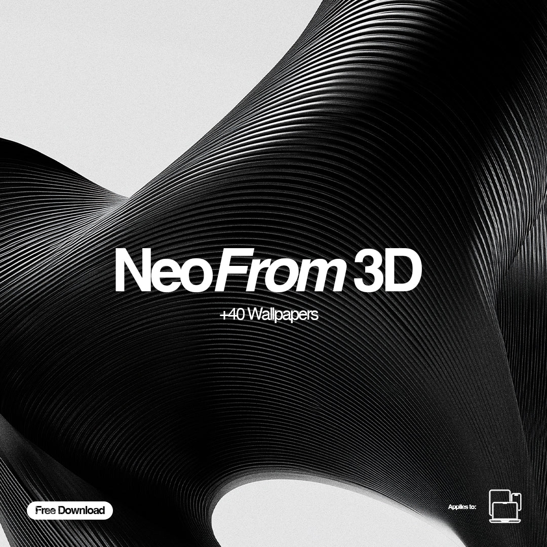 +40 NeoForm 3D Wallpapers (Mobile/Deskop)